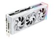 Asus ROG Strix GeForce RTX 4090 24GB GDDR6X White OC Edition (ROG-STRIX-RTX4090-O24G-WHITE NVIDIA) цена и информация | Vaizdo plokštės (GPU) | pigu.lt