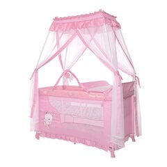 Детский манеж Lorelli Magic Sleep, розовый цвет цена и информация | Манежи для детей | pigu.lt