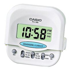 Часы-будильник Casio PQ-30B-7E цена и информация | Радиоприемники и будильники | pigu.lt