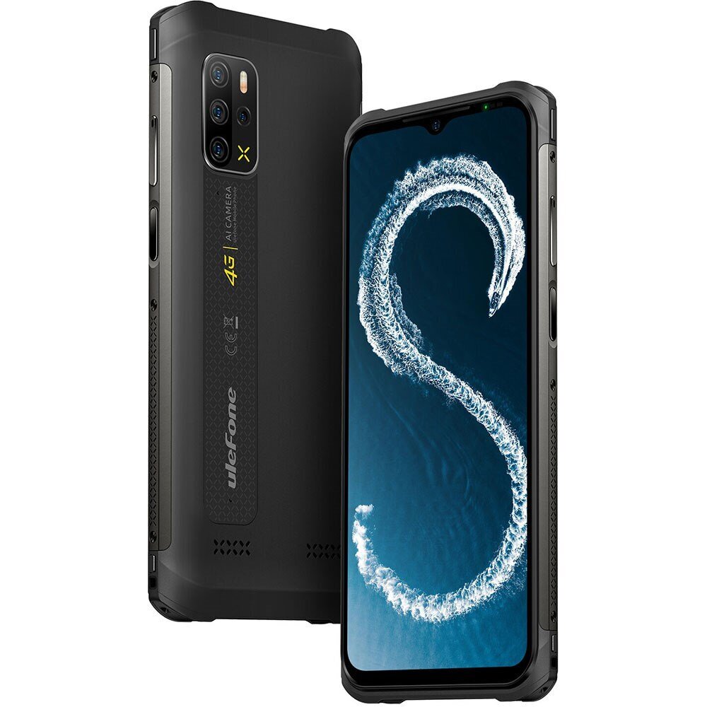 Ulefone Armor 12S UF-A12S/BK Dual SIM 8/128GB, Black цена и информация | Mobilieji telefonai | pigu.lt