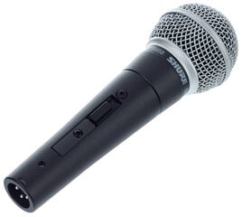 SHURE SM58SE Динамический вокальный микрофон с выключателем цена и информация | Микрофоны | pigu.lt