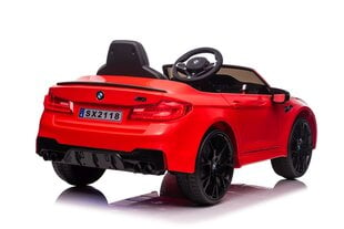 Vienvietis elektromobilis vaikams BMW M5 Drift, raudonas kaina ir informacija | Elektromobiliai vaikams | pigu.lt