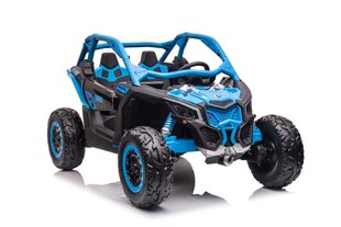 Dvivietis elektromobilis vaikams Buggy DK-CA001, mėlynas kaina ir informacija | Elektromobiliai vaikams | pigu.lt