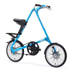 Sulankstomas dviratis Strida SX-18Z 1/S, 18", mėlynas kaina ir informacija | Dviračiai | pigu.lt