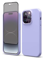 Soudberry Privacy Set skirtas Apple iPhone 14 Pro, violetinis kaina ir informacija | Telefono dėklai | pigu.lt