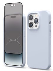 Soudberry Privacy Set skirtas Apple iPhone 14 Pro, pilkas kaina ir informacija | Telefono dėklai | pigu.lt