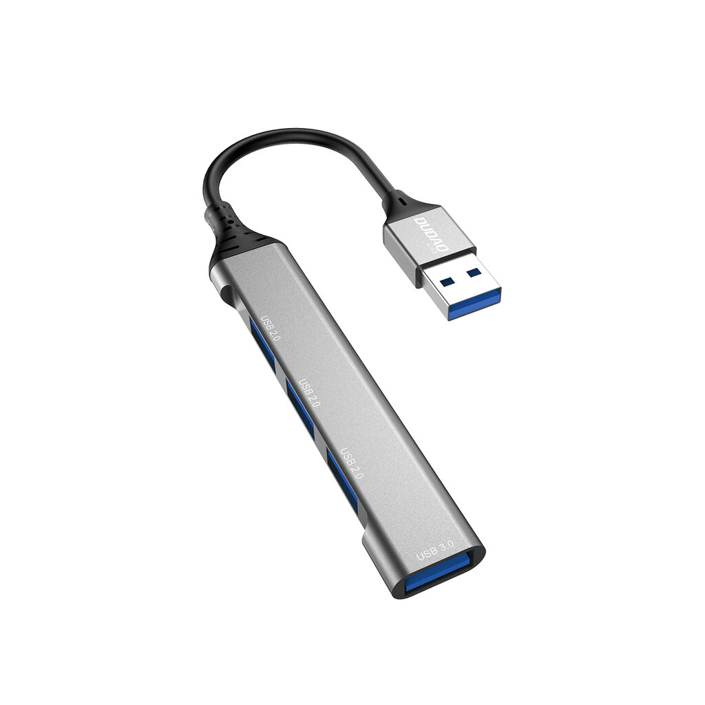 Dudao HUB 4in1 USB-A - 4x USB-A (3 x USB2.0 / USB3.0) 6.3cm (A16B) kaina ir informacija | Adapteriai, USB šakotuvai | pigu.lt