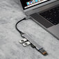 Dudao HUB 4in1 USB-C - 4x USB-A (3 x USB2.0 / USB3.0) 6.3cm (A16T) kaina ir informacija | Adapteriai, USB šakotuvai | pigu.lt