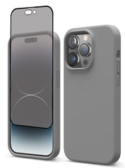 Soudberry Privacy Set skirtas Apple iPhone 14 Pro, smėlio kaina ir informacija | Telefono dėklai | pigu.lt