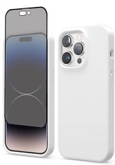 Soudberry Privacy Set skirtas Apple iPhone 14 Pro baltas kaina ir informacija | Telefono dėklai | pigu.lt