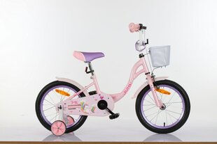 Vaikiškas dviratis Juhi Yoyo, 16'', rožinės spalvos kaina ir informacija | Dviračiai | pigu.lt