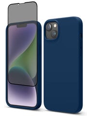 Soudberry Privacy Set skirtas Apple iPhone 14, mėlynas kaina ir informacija | Telefono dėklai | pigu.lt