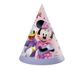 Праздничный колпак «Minnie Junior», 6 шт, 93943 цена и информация | Праздничные декорации | pigu.lt