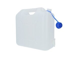Канистра для воды с краном 15 л, CARPOINT 0110092 цена и информация | Уличные контейнеры, контейнеры для компоста | pigu.lt