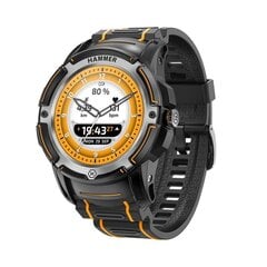 Hammer Watch Plus Black kaina ir informacija | Išmanieji laikrodžiai (smartwatch) | pigu.lt