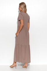 Платье женское Makadamia, коричневое. цена и информация | Платья | pigu.lt