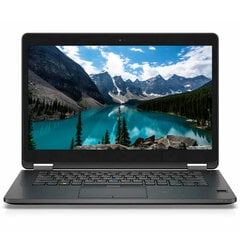 Портативный компьютер DELL E7470 14 1920x1080 i5-6300U 8GB 256SSD M.2 NVME WIN10Pro WEBCAM RENEW цена и информация | Ноутбуки | pigu.lt