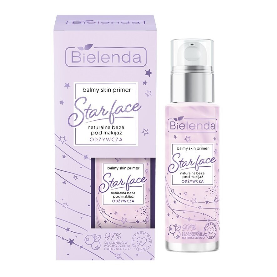 Makiažo bazė Bielenda Balmy Skin Primer StarFace, 30 ml kaina ir informacija | Makiažo pagrindai, pudros | pigu.lt