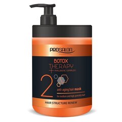 Plaukų kaukė Prosalon Professional Botox Therapy Mask, 1000 g цена и информация | Средства для укрепления волос | pigu.lt