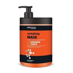 Atkuriamoji plaukų kaukė pažeistiems plaukams Prosalon Revitalizing Mask Ceramide Force, 1000 ml цена и информация | Средства для укрепления волос | pigu.lt