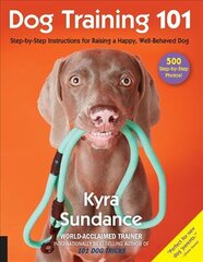 Dog Training 101: Step-by-Step Instructions for raising a happy well-behaved dog, Volume 6 цена и информация | Книги о питании и здоровом образе жизни | pigu.lt