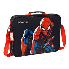 Школьный портфель Spiderman Hero, чёрная, 38 x 28 x 6 cм цена и информация | Школьные рюкзаки, спортивные сумки | pigu.lt