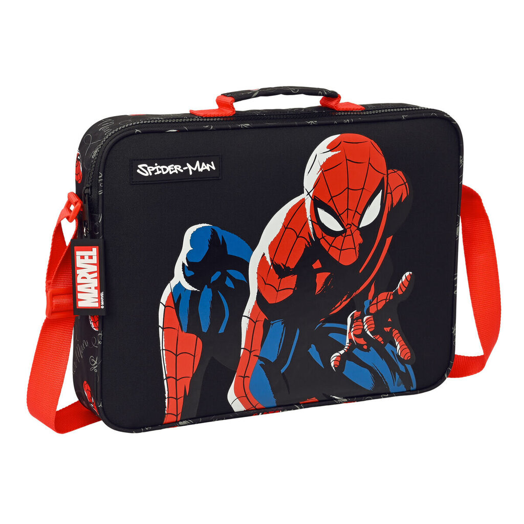Kuprinė Spiderman Hero, juoda, 38 x 28 x 6 cm kaina ir informacija | Kuprinės mokyklai, sportiniai maišeliai | pigu.lt
