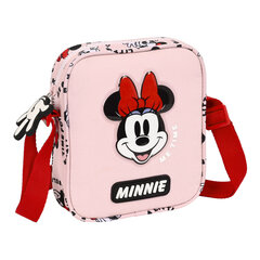 Сумка на плечо Minnie Mouse Me time (16 x 18 x 4 cm) цена и информация | Аксессуары для детей | pigu.lt