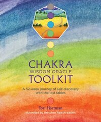 Chakra Wisdom Oracle Toolkit: A 52-Week Journey of Self-Discovery with the Lost Fables kaina ir informacija | Saviugdos knygos | pigu.lt