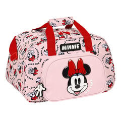 Sporto krepšys Minnie Mouse Me Time, rožinis kaina ir informacija | Kuprinės ir krepšiai | pigu.lt