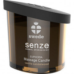 Masažinė žvakė Swede Senze Euphoria Massage Candle, 150 ml kaina ir informacija | Masažo aliejai | pigu.lt