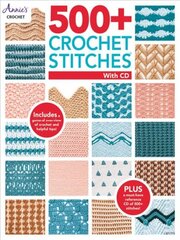 500plus Crochet Stitches with CD цена и информация | Книги об искусстве | pigu.lt