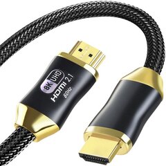 Кабель HDMI Izoxis, 2.1 8K, 3 м цена и информация | Кабели и провода | pigu.lt