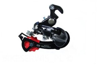 Galinis pavarų perjungiklis Shimano Tourney 6-speed RD-TZ50 kaina ir informacija | Kitos dviračių dalys | pigu.lt