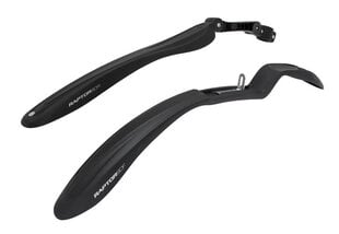 Bicycle Mudguards Raptor SDE 24" 26" 28" Mudguards Set Black цена и информация | Purvasaugiai | pigu.lt