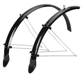 Purvasaugiai Orion Mudguards Set Black 28" цена и информация | Крылья для велосипеда | pigu.lt