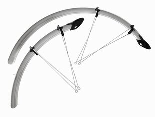 Orion Mudguards Set Silver  24" x 53mm Mudguards цена и информация | Крылья для велосипеда | pigu.lt