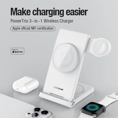 Nillkin PowerTrio 3in1 kaina ir informacija | Krovikliai telefonams | pigu.lt