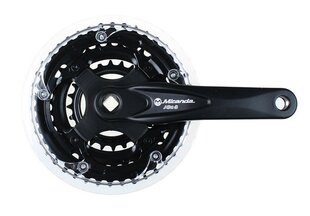 Miranda Crankset ALFA 3 42x34x24T 170mm цена и информация | Другие запчасти для велосипеда | pigu.lt