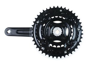 Miranda Crankset ALFA 3 42x34x24T 170mm цена и информация | Другие запчасти для велосипеда | pigu.lt