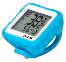 Kelly's Reflex sky blue Wireless Bicycle Speedometer цена и информация | Велокомпьютеры, навигация | pigu.lt