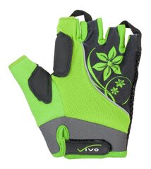 Bicycle gloves Women Vivo Lady SB-01-3151 green цена и информация | Велосипедные перчатки | pigu.lt