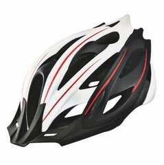 Велосипедный шлем OZONE MB-03, черный/белый/красный цена и информация | Шлемы | pigu.lt