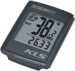Dviračio spidometras Kelly's Screenshot WL Wireless, juodas цена и информация | Велокомпьютеры, навигация | pigu.lt