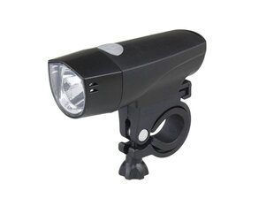 Priekinis žibintas Front Light, juodas цена и информация | Велосипедные фонари, отражатели | pigu.lt