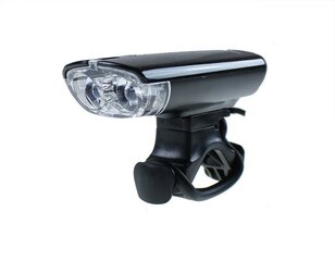 Front light Geotech GLI-001 HI-Power 900cd black цена и информация | Велосипедные фонари, отражатели | pigu.lt