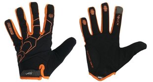 Bicycle Gloves Vivo SB-05-9515-E Black - Orange Bike Gloves цена и информация | Велосипедные перчатки | pigu.lt