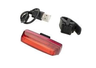 Rear light XC-238R COB-LED USB 35 lm цена и информация | Велосипедные фонари, отражатели | pigu.lt