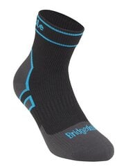 Bridgedale StormSock Mid Ankle - black/blue Socks 62845-964 цена и информация | Мужские носки | pigu.lt