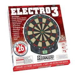 Elektrinis smiginio taikints Harrows Electro 3, juodas/žalias цена и информация | Дартс | pigu.lt